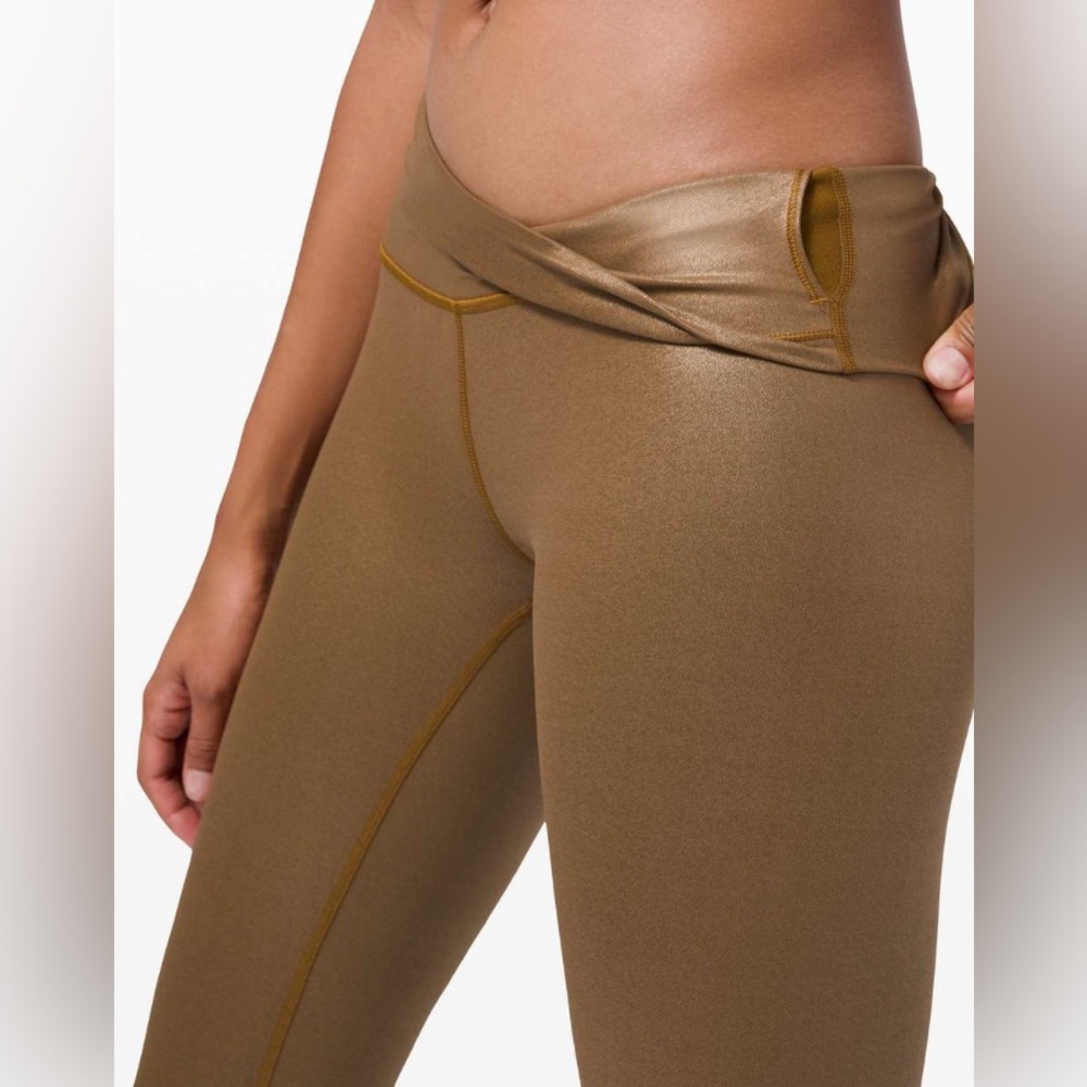EUC Lululemon Wunder Under High-Rise Tight *Foil 28" 4 - Picture 8 of 10